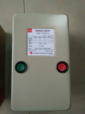 LG磁力启动器 磁力开关SMW-35PB/3电压AC380V 16-26A 24-34A