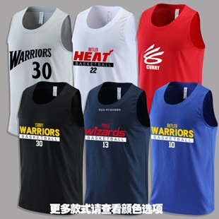 美式篮球服普尔背心速干运动球衣10号巴特勒投篮训练服宽松库里潮
