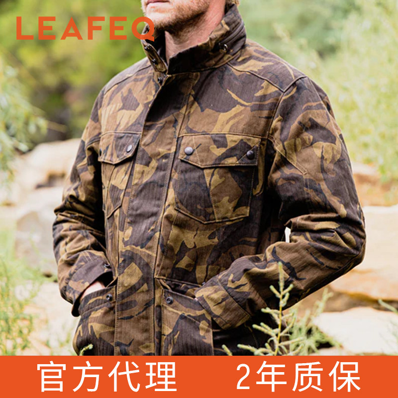 [现货]TAD Talisman Kengo英产迷彩户外战术打猎外套长蜡棉夹克