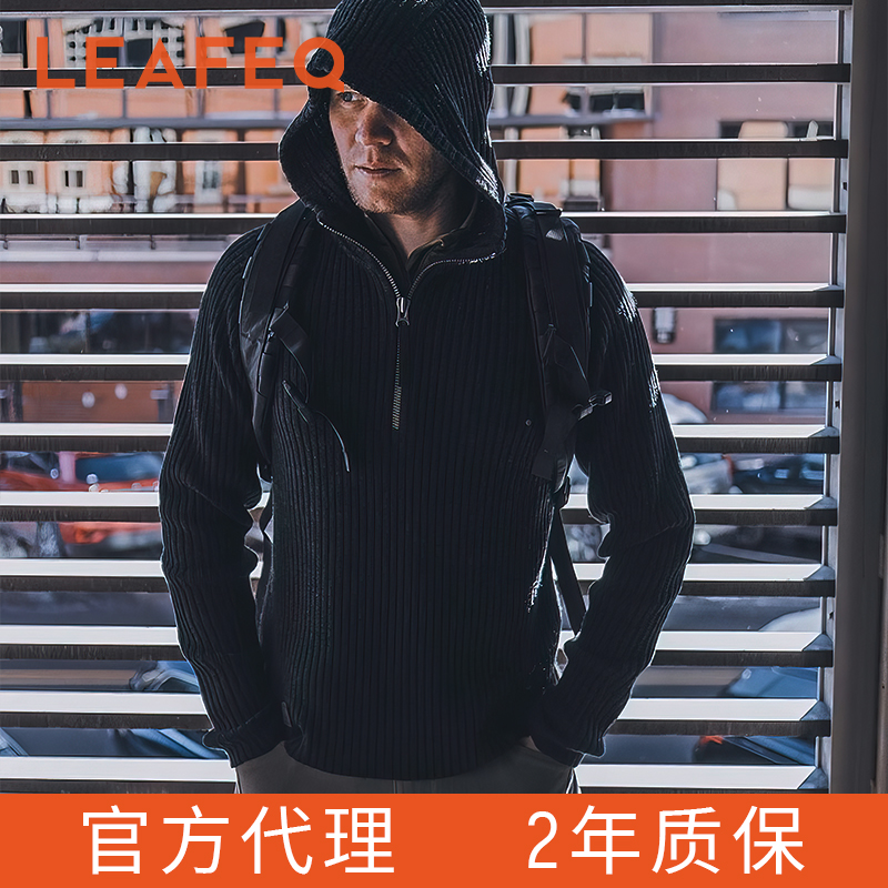 TAD纯美利奴羊毛连帽衫休闲保暖