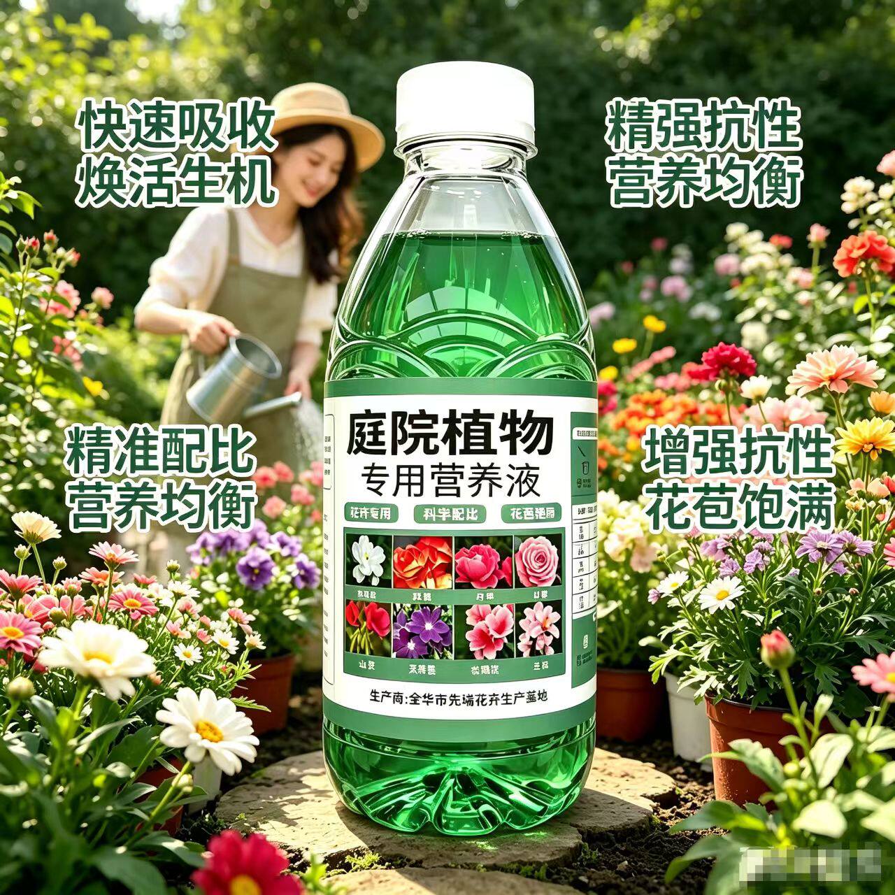 庭院植物专用营养液促花芽分化防无机肥
