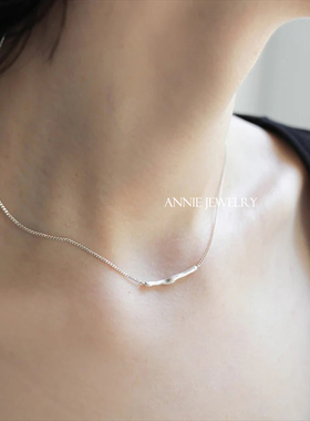AnnieJewelry不规则微笑项链