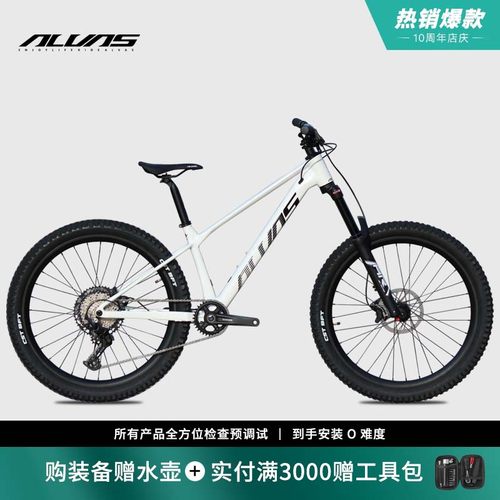 入门版爱瓦士ALVAS KK1 HT AM Enduro全内走铝合金硬尾山地自行车