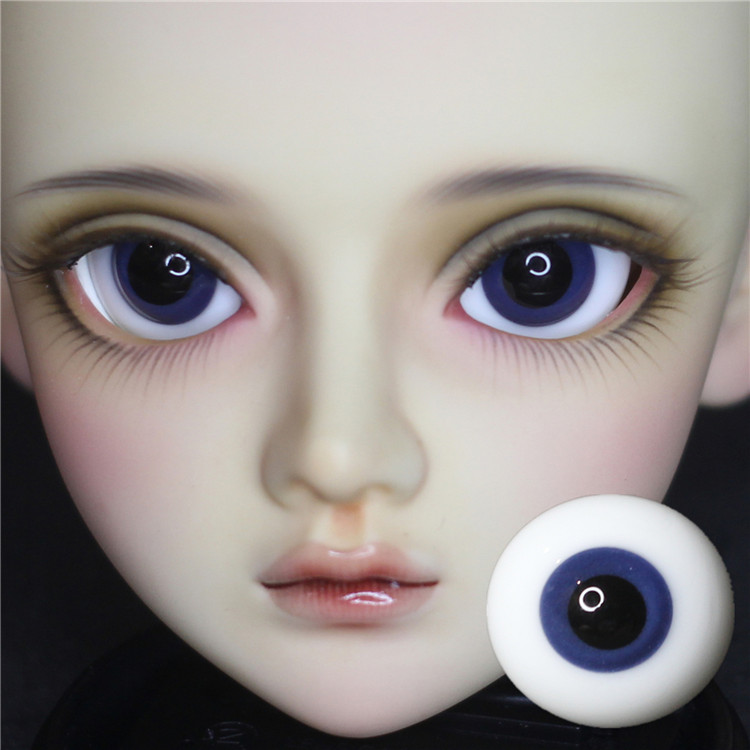 BJD娃娃眼睛烟灰蓝分元气巨婴眼