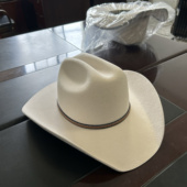 纯羊毛礼帽美国西部原版 大檐牛仔帽藏族帽赛马节男女士骑马帽子