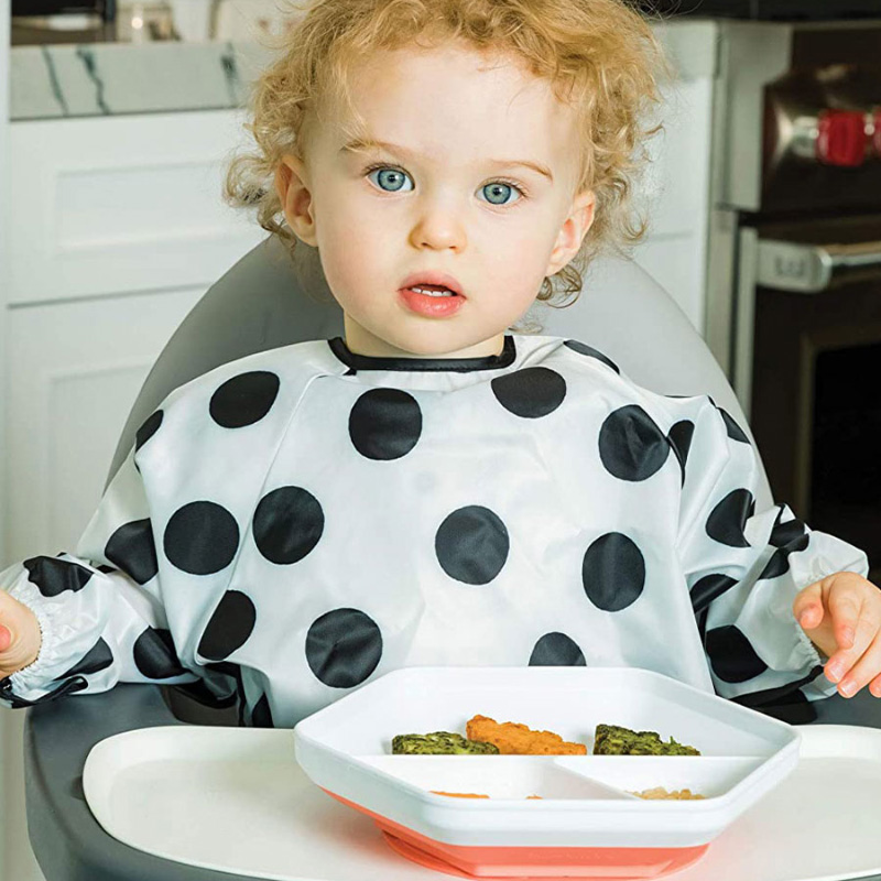 美国tiny夏季薄款婴儿画画罩衣