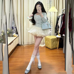 公主风纯欲蓬蓬纱短裙芭蕾舞蹈tutu半身裙女春夏季小个子下装甜美