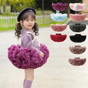 2026年新款儿童蓬蓬纱婴幼儿女宝公主裙生日tutu裙春秋半身裙短裙