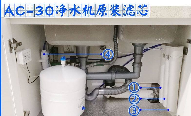 ac30康丽根净水滤芯culligan直饮机纯水机全套滤芯pp綿活性炭ro膜