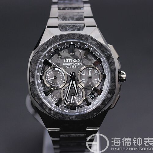 西铁城 CITIZEN限量版钛合金卫星光动能ATTESA男手表CC4107-80H