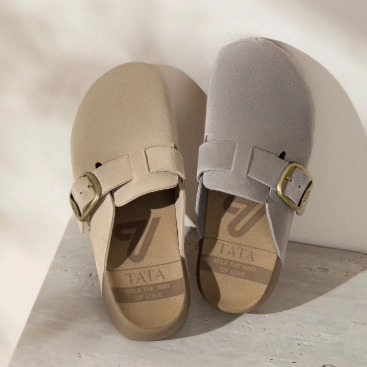 TATA/他她外穿时尚休闲勃肯拖鞋