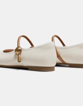 专柜正品他她2025秋款女鞋圆头方跟鞋子时尚百搭玛丽珍鞋YFF03CQ5