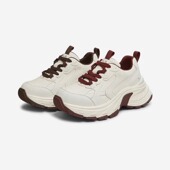 百思图2025春季 新款 女时髦潮流老爹鞋 专柜正品 厚底休闲鞋 B1102AM5