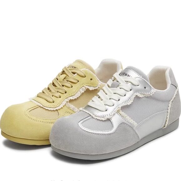 Teenmix/天美意内增高复古德训鞋