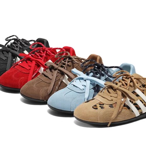 Belle/百丽女跑道薄底阿甘德训鞋