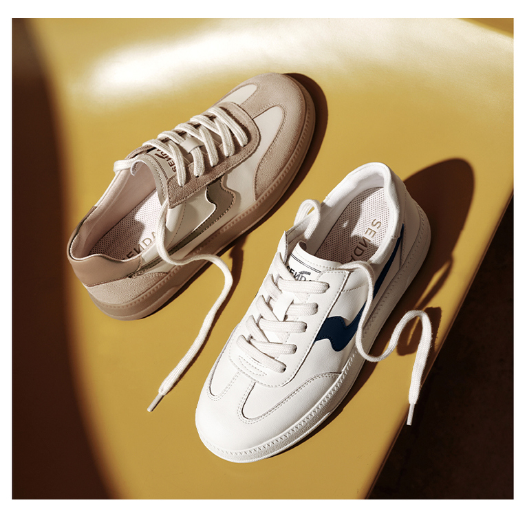 Senda/森达德训鞋运动休闲小白鞋