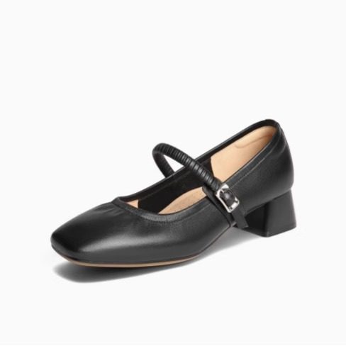 专柜正品百丽2025秋款女鞋复古粗跟玛丽珍鞋真皮浅口单鞋E1U1DCQ5,女鞋,玛丽珍鞋,淘宝优惠券,粉丝福利购,淘宝优惠卷