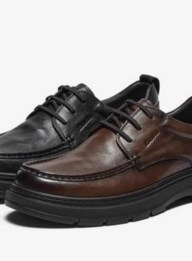 专柜正品拔佳2025冬季新款男鞋休闲皮鞋通勤舒适商务皮鞋30822DM5