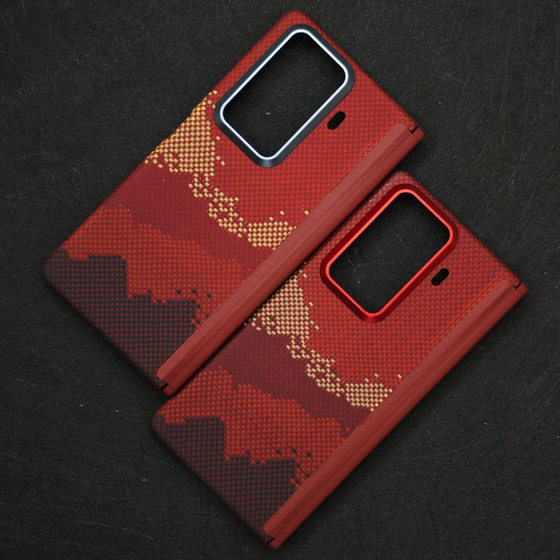 适用荣耀Magic vs3中轴磁吸手机壳凯夫拉手机壳vs3中轴款轻薄商务