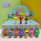 节奏盒子钥匙扣盲盒小挂件摆摊玩具洞洞乐公仔节奏音符夜市批发