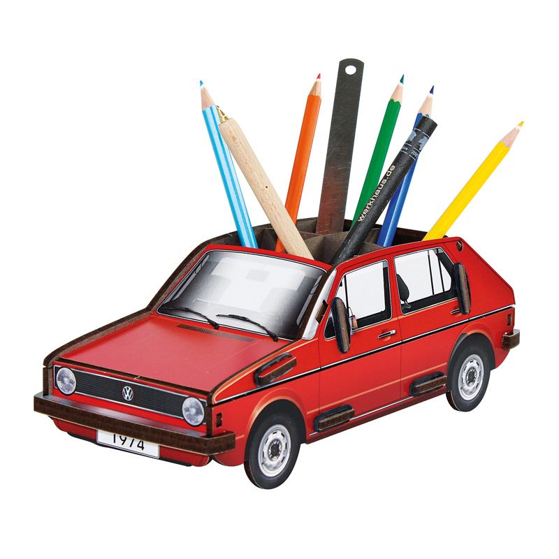 德国Werckhaus环保木质斜插式笔筒创意装饰笔架摆件桌面办公收纳