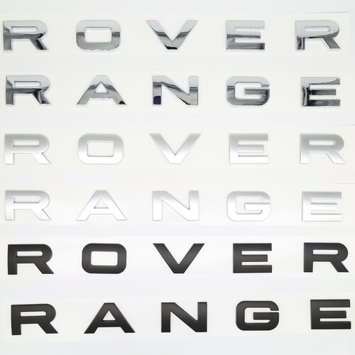 路虎英文车标贴RANGE ROVER LAND ROVER路虎运动版车机头盖字母标