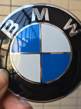 宝马车前标原装款黑标1系3系5系7系X1X3X5X6前后标车头标引擎盖标