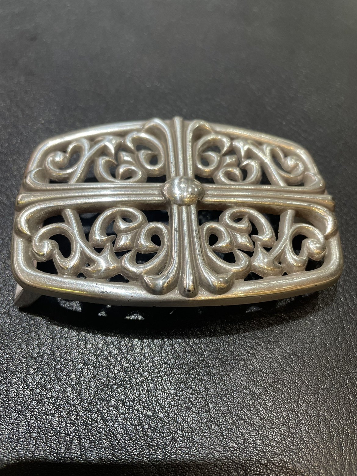 德国greenbelts革柏镂空皮带扣锌合金电镀银板扣适用40mm皮带