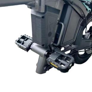 自行车金牙雪地车锂电代驾车中轴脚踏堵头接脚配件踏板脚板五通