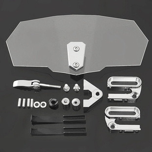 适用摩托车新大洲本田CB190TR前挡风CBF190TR风挡CB190SS改装配件