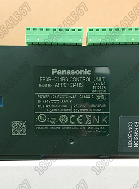 全新松下PLC FP0R-C10RS/AFP0RC10RS 保修一年  假一赔十