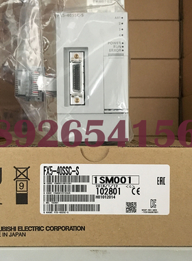 三菱FX5U 4轴定位模块FX5-40SSC-S,支持SSCNET III/H,2轴圆弧插补