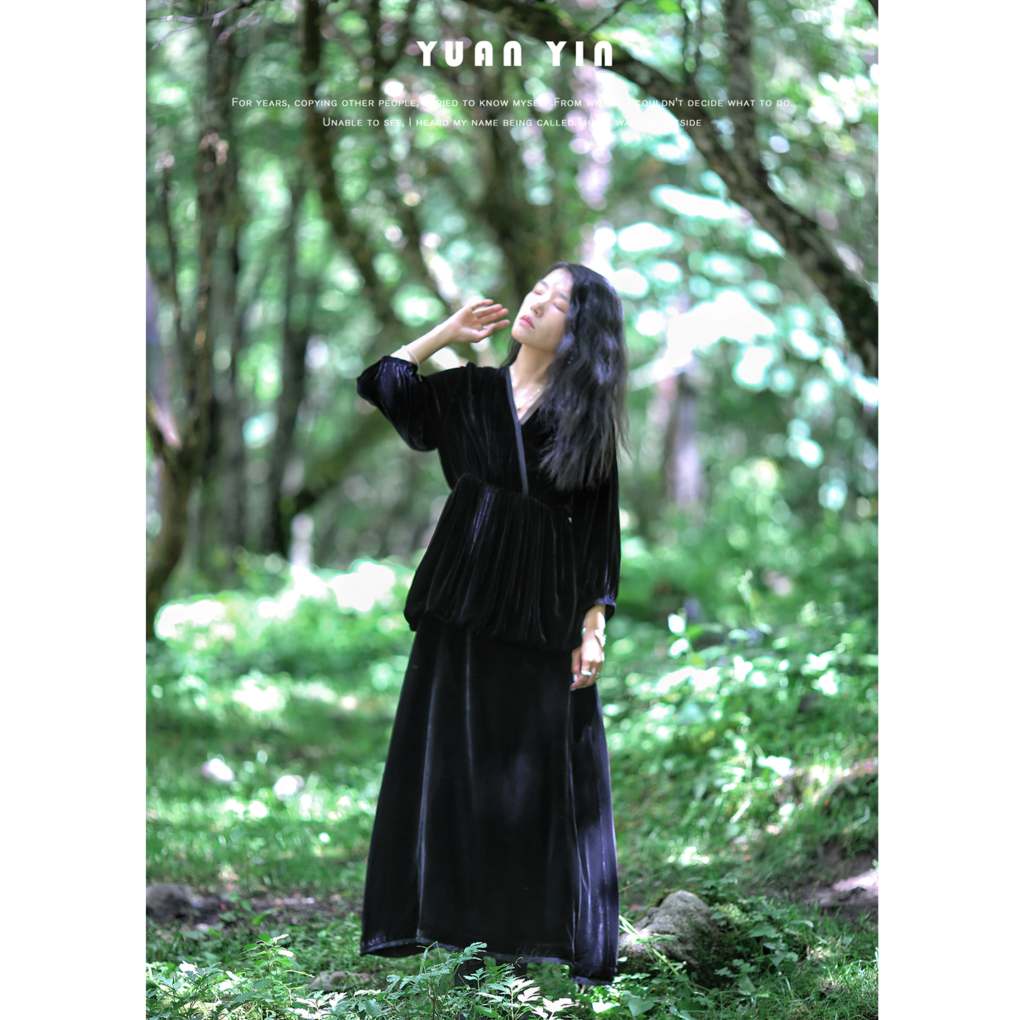 法式黑真丝绒衬衫女春秋季新款