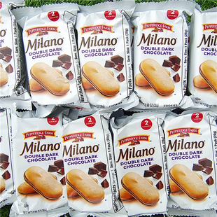 非凡农庄米兰双层黑巧克力饼干PEPPERIDGE FARM MILANO COOKIES