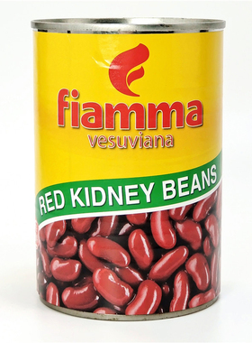 400g意大利火山红腰豆红豆已熟即食罐头FIAMMA RED KIDNEY BEANS