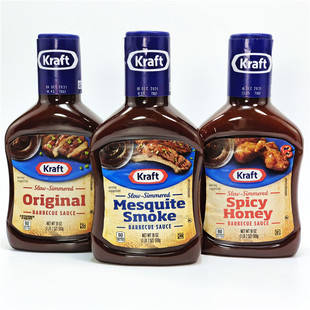 卡夫烟熏风味烧烤调味酱烤肉调料腌料KRAFT SMOKE BARBECUE SAUCE