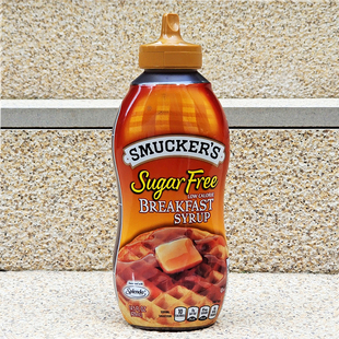 盛美家牌无糖无添加低热量早餐糖浆华夫饼调味品BREAKFAST SYRUP