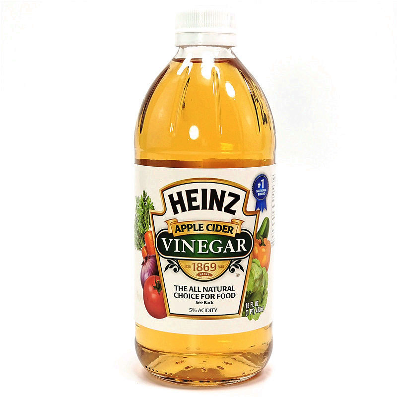 美国亨氏苹果醋无脂无糖无添加即食醋HEINZ APPLE CIDER VINEGAR-封面