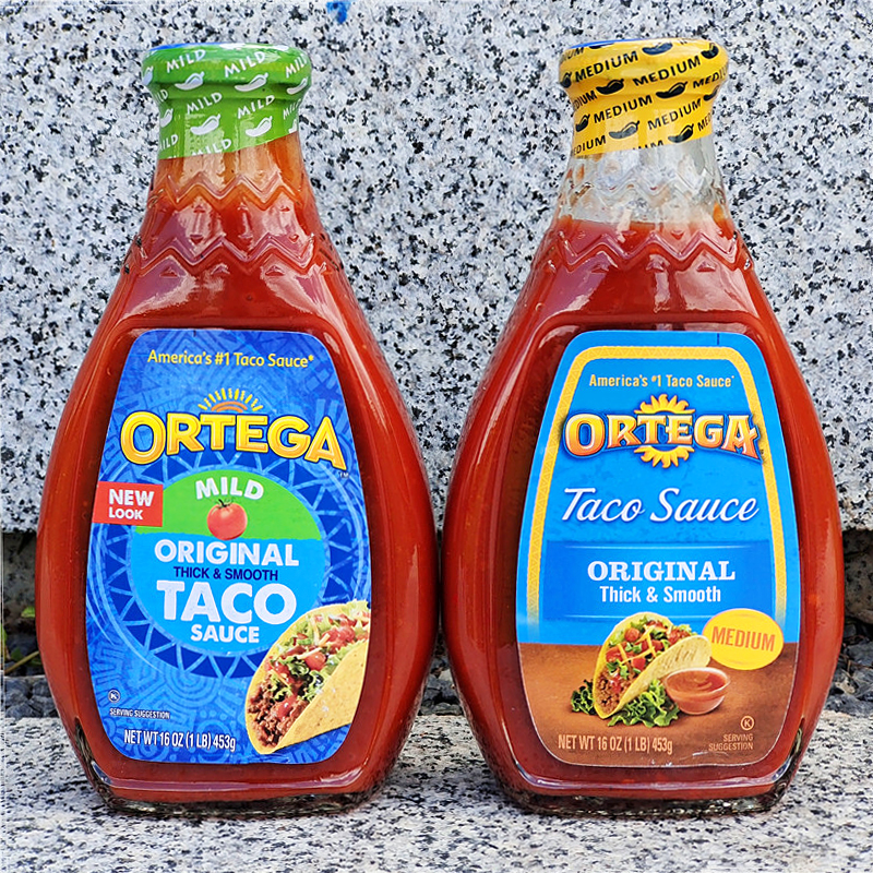 墨西哥玉米壳饼调味酱香辣塔可酱玉米片蘸酱料ORTEGA TACO SAUCE-封面