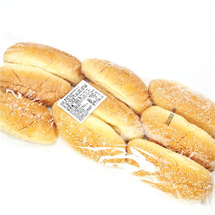 dog Hot bread Sesame 嘉顿7寸芝麻热狗面包胚家用早餐即食GARDEN