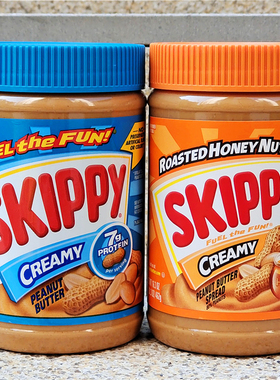 四季宝蜂蜜味花生酱面包饼干涂抹酱SKIPPY PEANUT BUTTER SPREAD