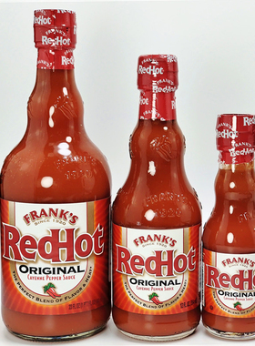 美国进口辣椒酱西餐牛排意面辣椒汁FRANKS RED HOT PEPPER SAUCE