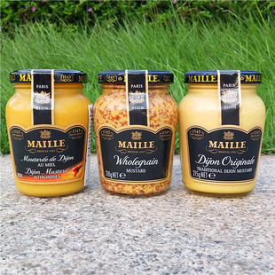 法国魅雅传统第戎大藏芥末籽酱粗粒炸鸡蘸酱MAILLE DIJON MUSTARD