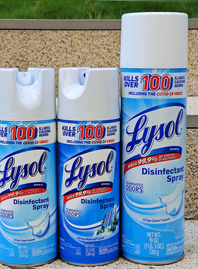美国空气清新剂消毒喷雾室内卧室除异味LYSOL DISINFECTANT SPRAY