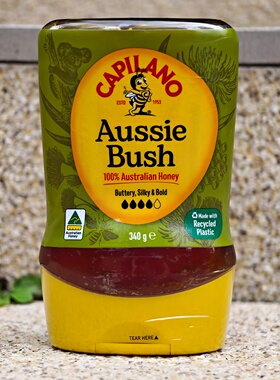 灌木林天然纯蜂蜜倒立装澳大利亚野生液态蜜AUSSIE BUSH HONEY