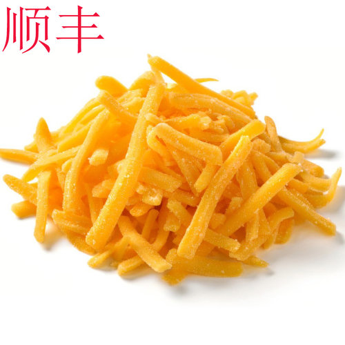 黄车打乳酪碎美国橙切达奶酪碎条