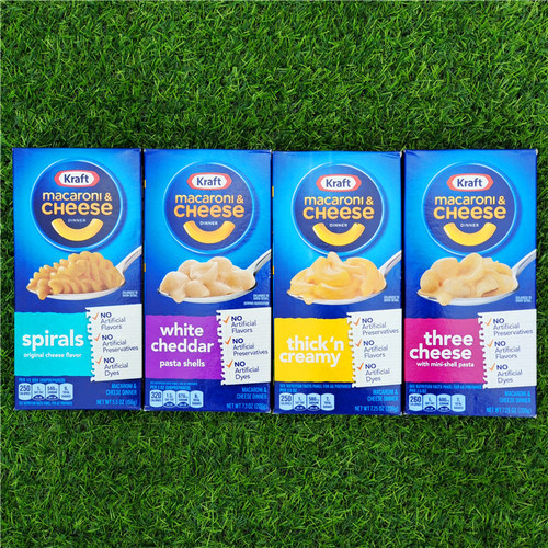 美国进口卡夫稠滑奶酪芝士通心粉