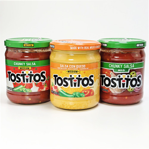 玉米片芝士沾酱莎莎酱塔可饼蘸酱