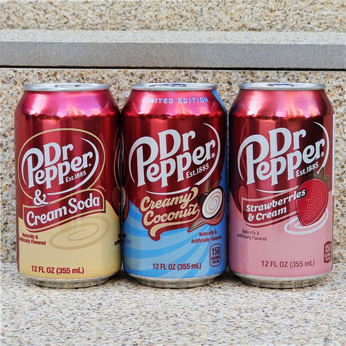 胡椒博士汽水奶油苏打水碳酸饮料