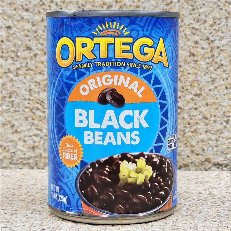 美国整粒原味黑豆罐头拌沙拉配菜即食代餐ORIGINAL BLACK BEANS